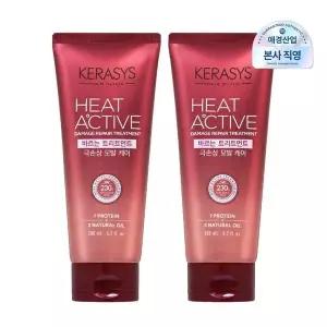 [케라시스] 히트 액티브 바르는 트리트먼트 극손상 200ml 2개