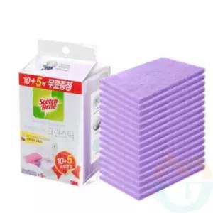 일회용 수세미 15입 다목적수세미