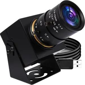 윈도우 맥 리눅스 안드로이드용 SV USB 카메라 1080P 풀 HD 웹캠 2MP 머신 비전 산업용 2.812mm VariFocal