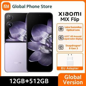 글로벌 버전 샤오미 MIX 플립 스마트폰 12GB 램 롬 50MP 라이카 호환 카메라 4780mAh 6.86인치 폴더블 디스