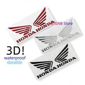 혼다 호환 호넷 NT1100 CBR 섀도우 PCX VFR XADV 포르자 모든 모터사이클 액세서리용 3D 로고 스티커 윙 탱