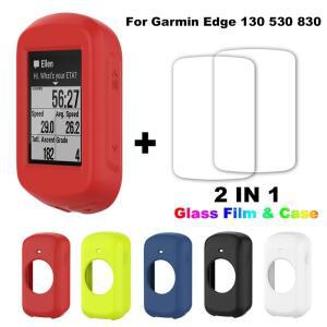 호환용 가민 Garmin Edge 130 530 830 Plus 실리콘 Gps 자전거 컴퓨터 스크린 사이클로컴퓨터 보호 케이스