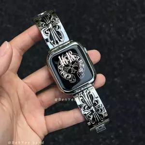 BenYee 크롬하츠 크로스 iWatch 메탈 케이스 애플워치 시계줄 보호