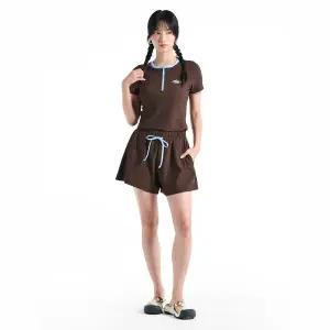 [휠라](대구신세계)[FILA] 골지 프릴 스윔웨어 쇼츠 (FS2SWH2454F_BRN)