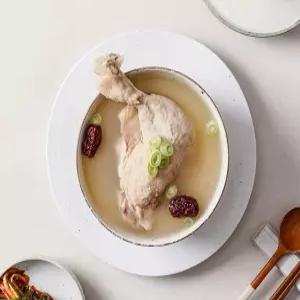 진한 국물 푸짐한 통다리삼계탕 600g x 4팩