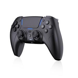 PS5 /Pro /Slim /PC /Steam 덱과 호환되는 EJGAME 무선 컨트롤러, 지원 홀 효과 조이스틱, 듀얼 진동, 3.5mm 오디오 잭, 스피커 포함 6축 모션 컨트롤 게임패드