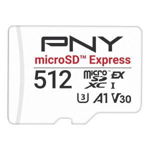 PNY MICROSD EXPRESS 512GB UHS-I U3 쓰기, 최대 플래시 메모리 V30 810 스위치 MICROSDXC 카드, 890 읽기 A1 같은 및 2와 닌텐도