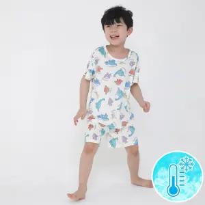 (더오투투)(쿨링내의)디노 어드벤처 쿨링 상하 세트