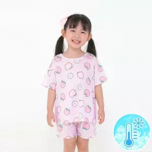 (더오투투)(쿨링내의)피치 엉뚱 쿨링 상하 세트