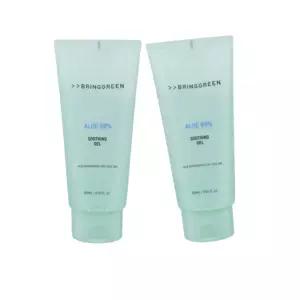 브링그린 알로에 99% 수딩 젤 300ml 2개 민감성 피부 트러블