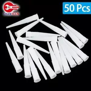 550pcs 유리 노즐 플라스틱 코킹 건 실란트 실리콘 팁 입 캡 홈 건설 도구
