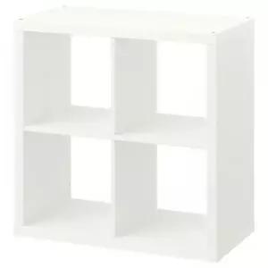 이케아 IKEA KALLAX 칼락스 선반유닛 화이트 77x77 cm 3429711