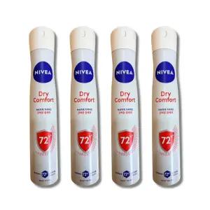 니베아 데오드란트 스프레이 드라이 콤포트 200ml 4개