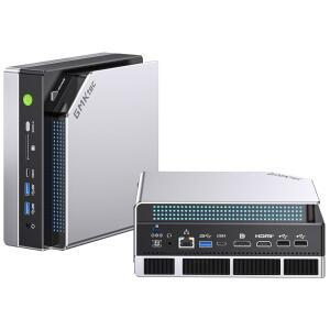 GMKTEC AI 미니 PC RYZEN AL 8000MHZ X SD EVO-X2 395(최대 컴퓨터, PCIE 2TB SSD, 4.0 8) 7 128GB 5.1GHZ) LPDDR5X 8K 카드 게이밍 USB4, WI-FI 디스플레이, 스크린 (16GB 리더기 및 MAX+ 트리플