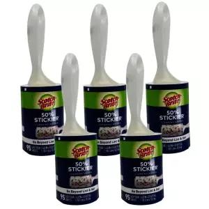 3M 스카치브라이트 의류용 린트롤러 돌돌이 본품 5롤 GST MNS