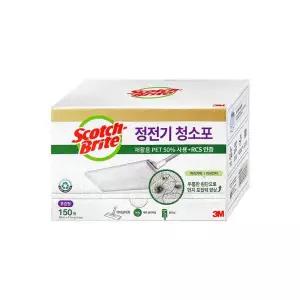 3M 정전기 청소포 표준형 밀대 먼지포 150매 1개 GST MNS