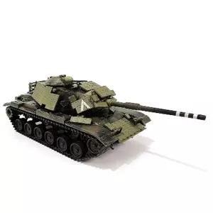 M60A1 RISE 탱크 피규어 선물 프라모델밀리터리장갑차 탱크 밀리터리완구 조