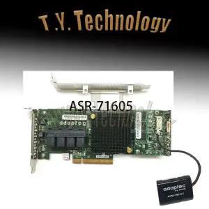 Adaptec ASR-71605 2274400-R 16포트 6Gb/s 1GB SAS SATA PCIe RAID 컨트롤러AFM-700CC