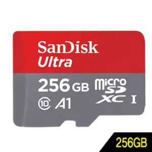 sandisk Ultra Micro SD 카드 (SD아답터 포함)256GB