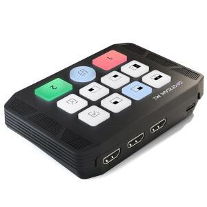 Osee GoStream M2 캡처 카드, 스트리밍용 듀얼 4K HDMI 입력 1080P 60FPS 저지연 USB 3 0 오디오 비디오 카드 레코드, OBS에서 / 스위치와 호환, YouTube