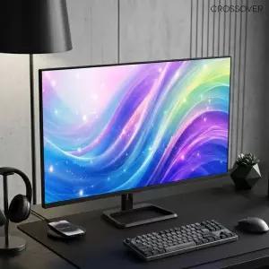 크로스오버 32QV9 WQHD USB-C 블랙 81cm 100Hz 고화질 사무용 게이밍 컴퓨터 모니터 무결점