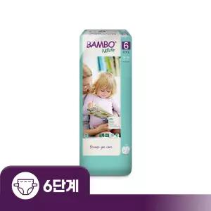 밤보그린 기저귀 6단계 대용량 밴드형 1팩(40P)