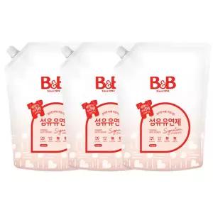 시그니쳐 비앤비 유연제 자스민향 리필형1500ml 3개