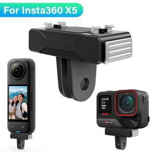 헬멧턱거치대 Insta360 X5 X4 에어 카메라용 마그네틱 어댑터 마운트 인스타360 에이스 프로 액세서리용 릴리즈 베이스 브래킷