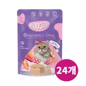 무치 CAT 헤어볼건강 새우파테 70g 24개 고양이파우치