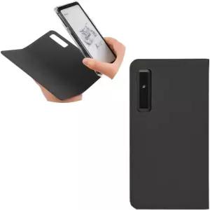 MITER 2in1 Onyx Boox Palma 2 / 1용 케이스 자석 탈착식 플립 커버 및 내장형 MagSafe 호환 TPU 젤리 블랙