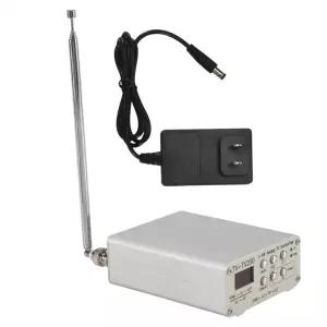 dmb안테나 B47C TV-TX200 VHF/UHF 아날로그 TV 송신기 HD/AV 입력 지원 신호 텔레스코픽 안테나 포함 미국