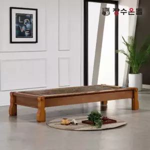 장수온돌 H100 평상형 칠보석 돌소파 온열카우치 건강소파
