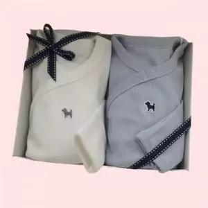 블루독베이비 사우스시티 BL WH PK 블루독 바디수트SET (43170 040 14+43170 16) 4745374