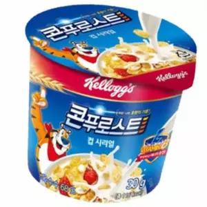 켈로그 콘푸로스트 컵 시리얼 30g X 12개