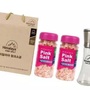 MUSO 히말라야 핑크소금 400gX2개입 와 그라인더(180g)