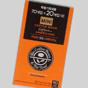 커피빈 아메리카노 미니 커피 70 20T