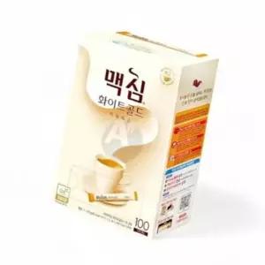 TBZ 맥심 화이트골드 커피믹스 일회용 스틱커피 100T X 4개 탕비실커피 간식 자판기커피
