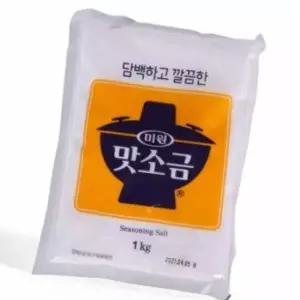 맛소금 대상 미원 맛 소금 1kg 업소용 가정용