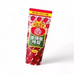 오뚜기 케찹 500g X 20개 토마토케첩 튜브형 핫도그소스 업소용케찹 식당용 튜브케첩