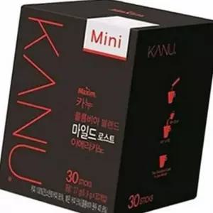 인스턴트 카누 아메리카노 마일드 카누 미니 아메리카노 콜롬비아 스틱 블랙