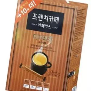 인스턴트 프렌치카페 커피 믹스 아라비카 커피 믹스 골드라벨 100개 사무실