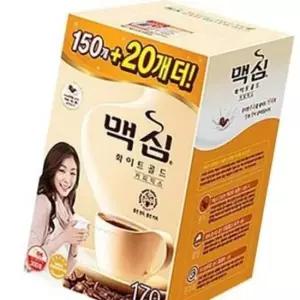 맥심 화이트골드커피믹스.150T증정20T