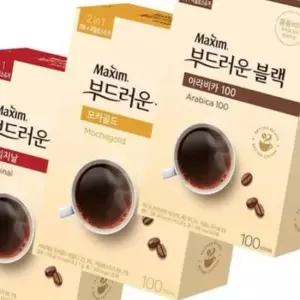 맥심 오리지날 블랙커피 100T세트 펜션커피 커피믹스