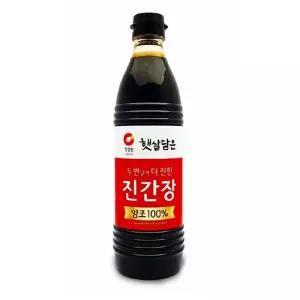 MY 청정원 두번달인 진간장840ml