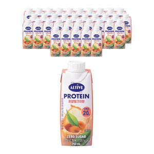 CJ 얼티브 프로틴 로얄밀크티 250ml, 36개