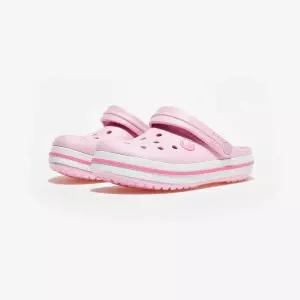 크록스 크록밴드 클로그 키즈 BALLERINA PINK 샌들 슬리퍼