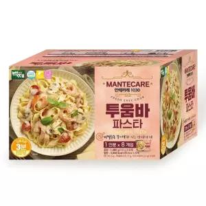 백제 만테까레 투움바 파스타 185g x 8