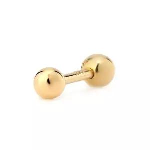 [비앤비골드] 14K 3mm 골드볼 피어싱 MNE36225