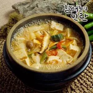 {백화점 상품} 라이브쇼핑 [할매들의반란]향기나는콩 청국장(100gx6) 461310