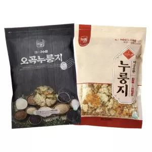 미식본가 오곡 파로 누룽지 530g x8팩 (오곡+카무트) 간편식사대용 소포장 누룽지